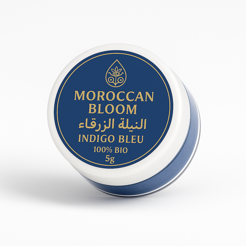 Indigo Bleu – Soin Éclat & Teint Unifié